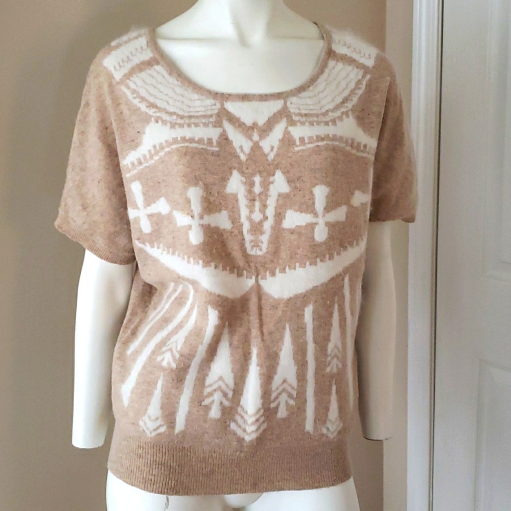 KOOKAI kimono style angora vest